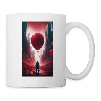 Ruines de la ville apocalyptique - Mug blanc - blanc - Droite