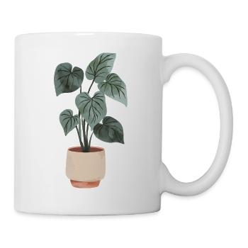 Plant Pot Minimal - Mug - white - Right