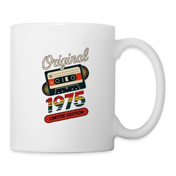 Vintage 1975 – Classic Retro Style - Mug - white - Right