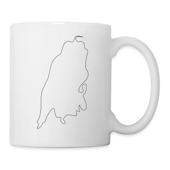 Lefkada - Mug blanc - blanc - Droite