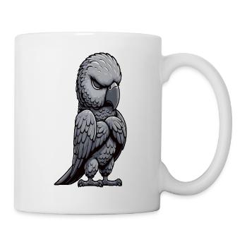 African grey parrot parrot owner parrot keeper - Mug - white - Right