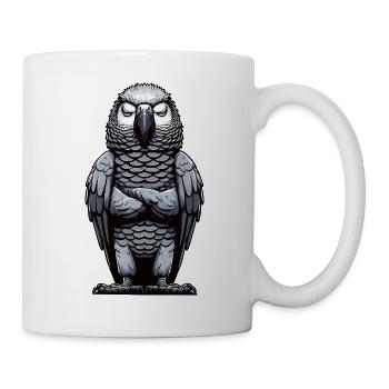 African grey parrot parrot owner parrot keeper - Mug - white - Right