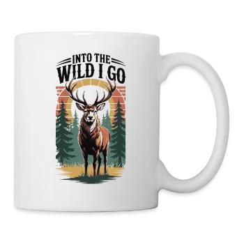 Hiking - Into the Wild I Go - Mug - white - Right