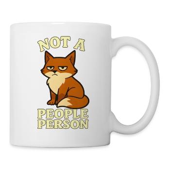 Grummel-Fuchs – Not a People Person - Mug - white - Right