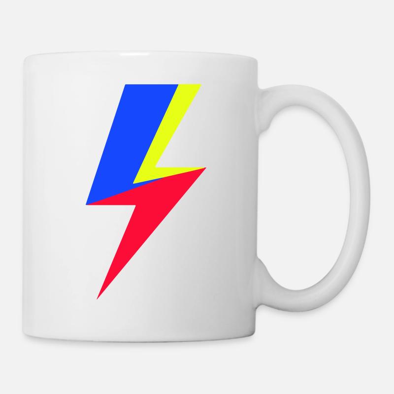 Poutre tricolore - Mug blanc - blanc