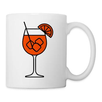 Party Spritz Glas Geschenkidee - Tasse - Weiß - Rechts