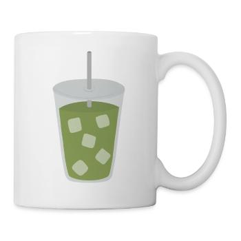 Iced Matcha Latte Beverage - Mug - white - Right