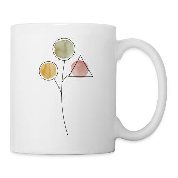 Watercolor Floral Lines - Mug - white - Right