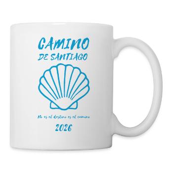 Camino de Santiago Jakobsweg 2026 - Tasse - Weiß - Rechts