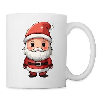 Chibi Santa Cheer Illustration - Tasse - Weiß - Rechts
