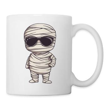 Mumie Halloween - Tasse - Weiß - Rechts