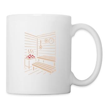 Sauna Season - Sauna - Saying - Mug - white - Right