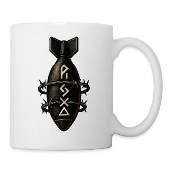 Underground Barbed Wire Bomb - Mug - white - Right