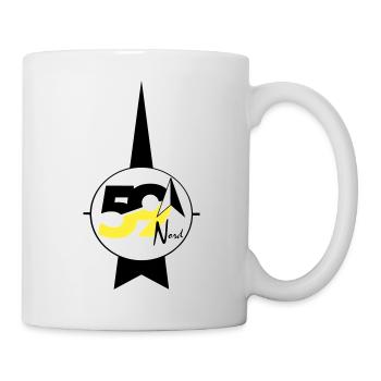 59 Nord-Logo - Tasse - Weiß - Rechts