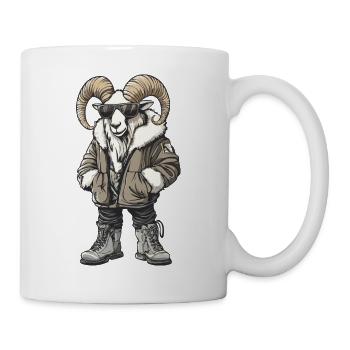 Mountain Goat Cool Winter - Mug - white - Right