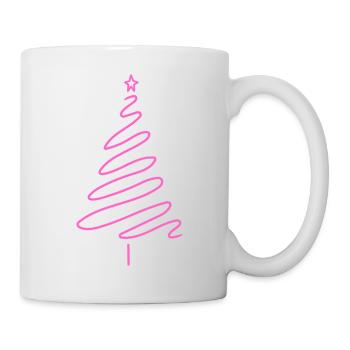 Christmas Tree Women Christmas Party Festive - Mug - white - Right