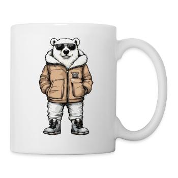 Polar Bear Cool Winter - Mug - white - Right