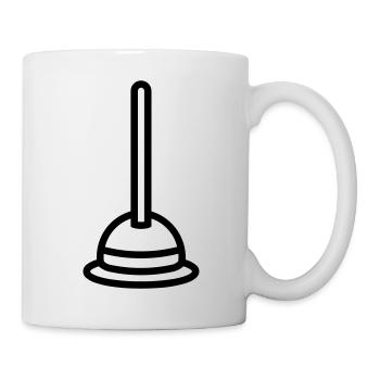 ventouse - Mug blanc - blanc - Droite