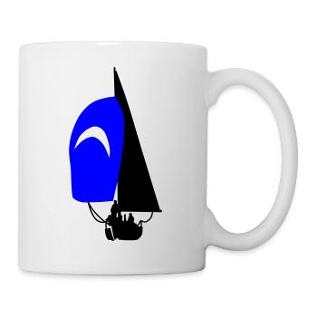 Segelboot - Tasse - Weiß - Rechts