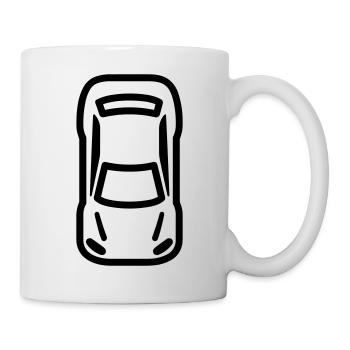 Top car - Mug - white - Right