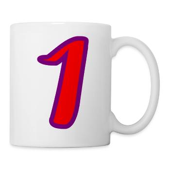 1. 1 year. 1st ANNIVERSARY. 1 YEAR ANNIVERSARY - Mug - white - Right