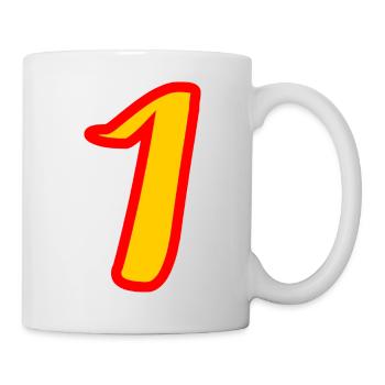 1. 1 year. 1st ANNIVERSARY. 1 YEAR ANNIVERSARY - Mug - white - Right