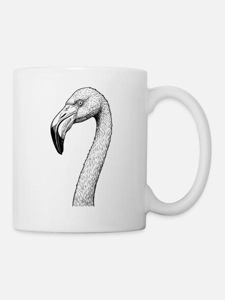 Flamingo - Mug - white