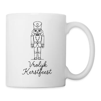 Vrolijk Kerstfeest Casse-Noisette de Noël - Mug blanc - blanc - Droite