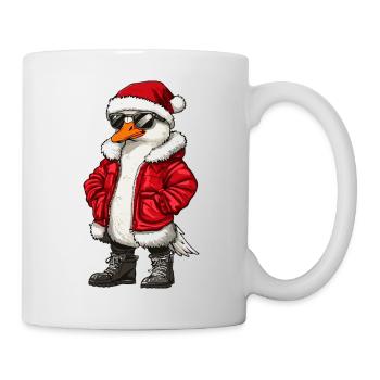 Noël Oie Hiver - Mug blanc - blanc - Droite