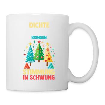 Weihnachtsmann Fichten Weihnachtsbaum Weihnachten - Tasse - Weiß - Rechts