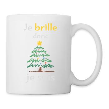 Glittering Fir I Shine, I Am - Mug - white - Right