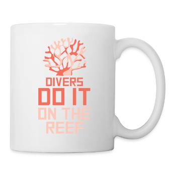 Diving Diver Snorkeling Recreational Diver - Mug - white - Right