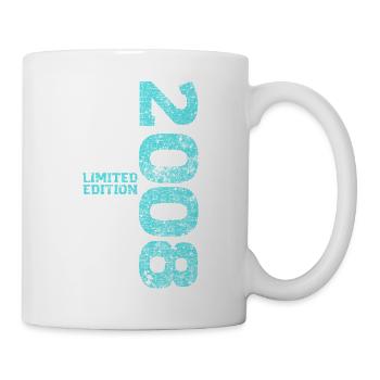 Limited Edition 2008 18th Birthday Gift - Mug - white - Right
