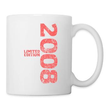Limited Edition 2008 18th Birthday Gift - Mug - white - Right