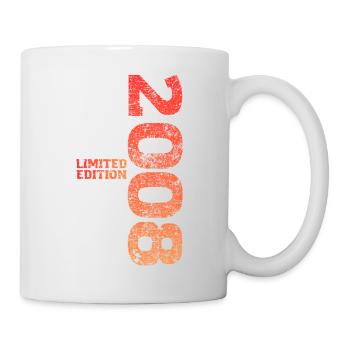 Limited Edition 2008 18th Birthday Gift - Mug - white - Right