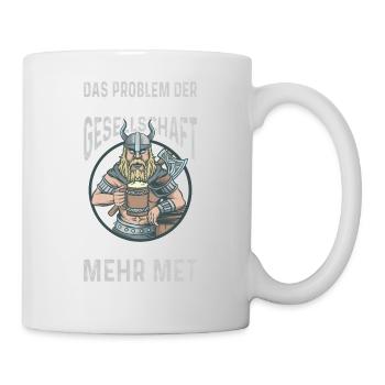 Tenues vikings Valhalla Mythologie nordique - Mug blanc - blanc - Droite