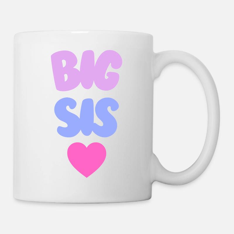 Big Sis Love - Tasse - Weiß