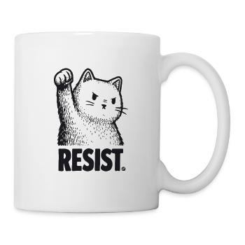 Katzenaufstand - Tasse - Weiß - Rechts