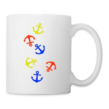 Anchor Colorful - Mug - white - Right