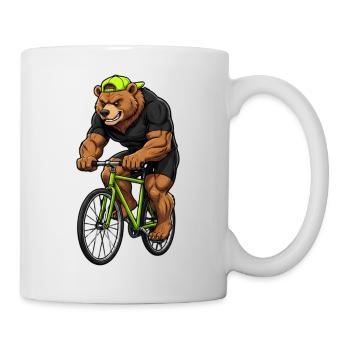 Vélo de route Vélo Vélo Sport Vélo VTT - Mug blanc - blanc - Droite