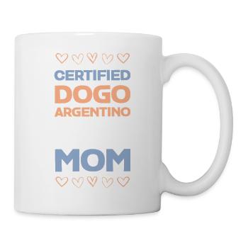 Certified Dogo Argentino Mom - Mug - white - Right
