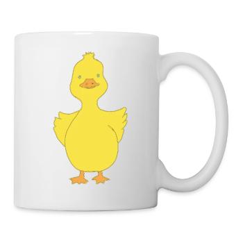 Drôle de canard - Mug blanc - blanc - Droite