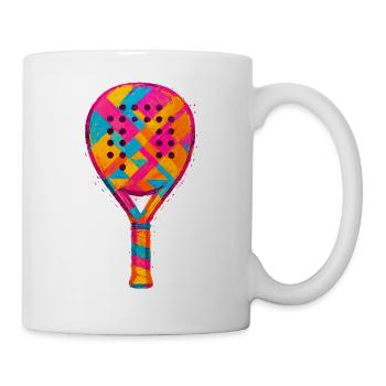 Padel racket - Padeliste - Mug - white - Right