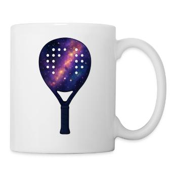 Raquette de Padel - Padeliste - Mug blanc - blanc - Droite