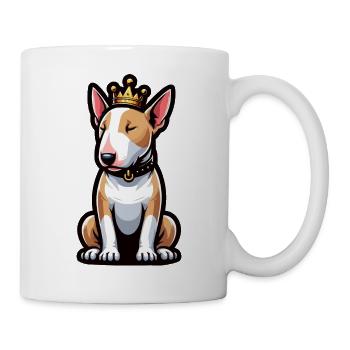 Miniatur Bullterrier Bully Bullterrierbesitzer - Tasse - Weiß - Rechts