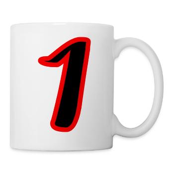 1. 1 year. 1st ANNIVERSARY. 1 YEAR ANNIVERSARY - Mug - white - Right