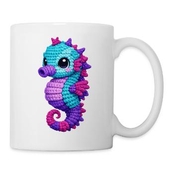 Charlotte Seepferdchen  - Tasse - Weiß - Rechts