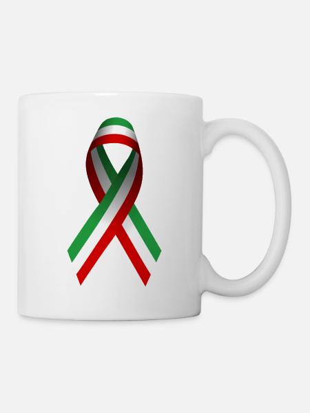 Peace for Iran - Ribbon - Mugg - vit