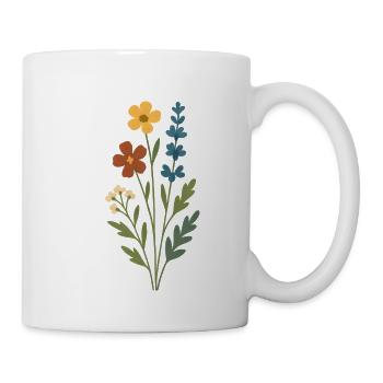 Watercolor Bouquet - Mug - white - Right