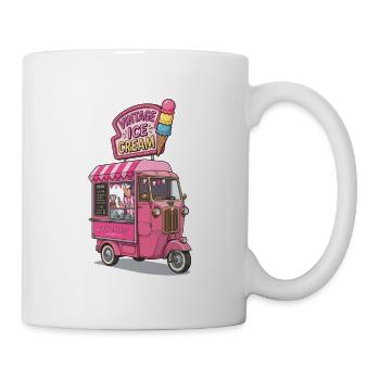 Vintage Pink Gelato Truck - Mug - white - Right